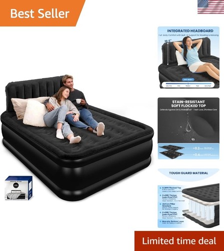 Luxury queen blow bed - bed,