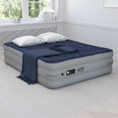 Queen air mattress built - air,