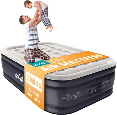 Full air mattress with - full,