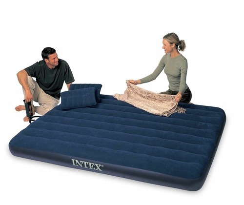 Queen airbed air bed blow - air,