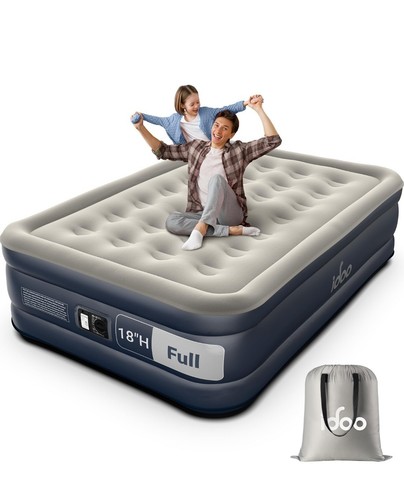 Idoo air mattress full - mattress, with