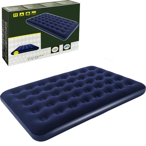 Double flocked camping - camping, airbed
