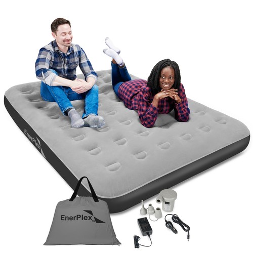 Camping air mattress with - air,