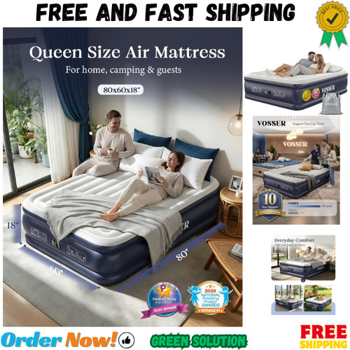 Air mattress queen with - queen,