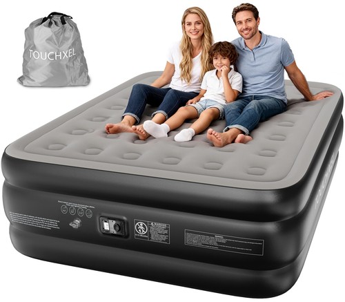 Queen air mattress with - mattress,