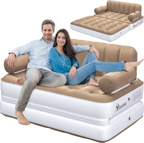 Queen size inflatable sofa - inflatable, bed