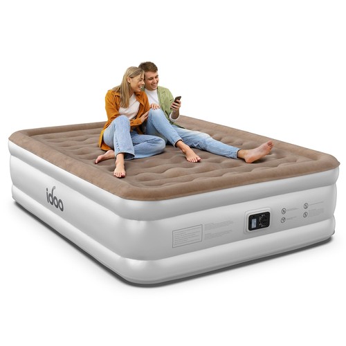 Idoo queen air mattress with - idoo,