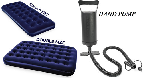 Blue single double air - air, bed