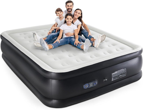 Queen size air mattress with - queen,