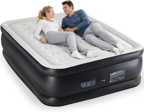 Queen size air mattress - size, 22"