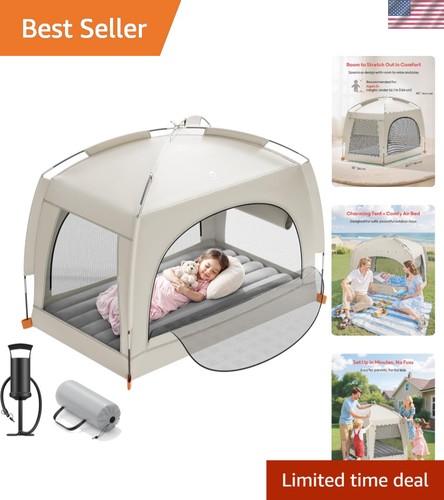 Kids blow air mattress - air, with