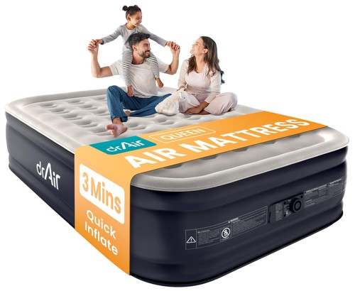 Air mattress queen bed - queen, bed,18"