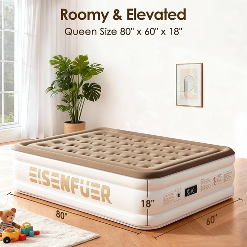 Air mattress queen with - air,